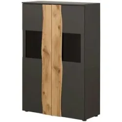 Höffner Highboard  Light Line 15 ¦ Maße (cm): B: 100 H: 149 T: 43.0