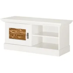 maison bleue Lowboard  Fancy ¦ weiß ¦ Maße (cm): B: 118,5 H: 53,4 T: 48.0
