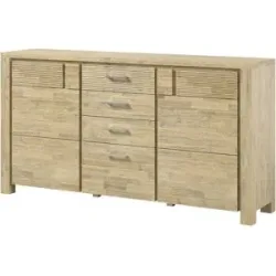 Höffner Sideboard  Sahara ¦ holzfarben ¦ Maße (cm): B: 175,5 H: 93 T: 40.0