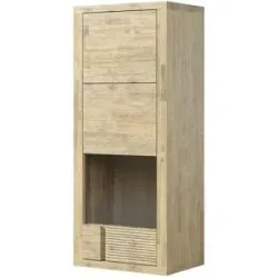 Höffner Hängevitrine  Sahara ¦ holzfarben ¦ Maße (cm): B: 49,6 H: 120 T: 35.0
