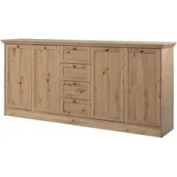 Höffner Sideboard  Forsten ¦ holzfarben ¦ Maße (cm): B: 200 H: 90 T: 40.0