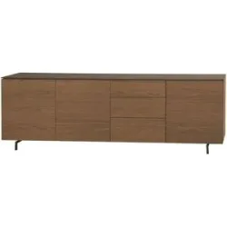 uno Sideboard  Stone ¦ holzfarben ¦ Maße (cm): B: 242 H: 77 T: 45.0