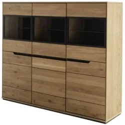 uno Highboard  Yaya ¦ holzfarben ¦ Maße (cm): B: 153 H: 129 T: 41.0