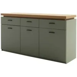 uno Sideboard  Zimon ¦ grün ¦ Maße (cm): B: 156 H: 83 T: 44.0