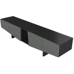 Höffner Lowboard  Wing ¦ grau ¦ Maße (cm): B: 200,2 H: 43,8