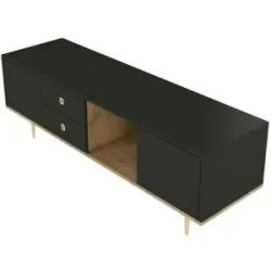 Höffner Sideboard  Harmoni ¦ schwarz ¦ Maße (cm): B: 160 H: 83