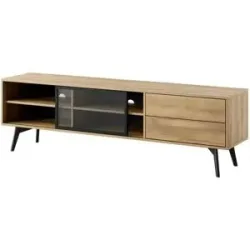 Höffner Lowboard  Swift ¦ braun ¦ Maße (cm): B: 180,1 H: 53,8