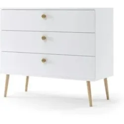 Höffner Kommode  Ikon ¦ weiß ¦ Maße (cm): B: 100 H: 85