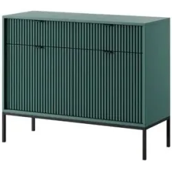 Höffner Sideboard  Nova ¦ grün ¦ Maße (cm): B: 104 H: 83