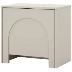 Höffner Kommode  Arsoli ¦ beige ¦ Maße (cm): B: 50 H: 49 T: 35.0