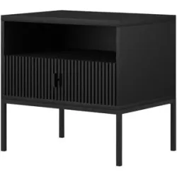 Höffner Kommode  Maglione ¦ schwarz ¦ Maße (cm): B: 54 H: 52 T: 39.0