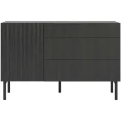 Selsey Sideboard  Noelie ¦ schwarz ¦ Maße (cm): B: 140 H: 90,6 T: 38.0