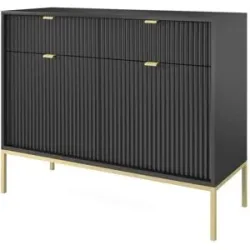 Selsey Sideboard  Vellore ¦ schwarz ¦ Maße (cm): B: 104 H: 83