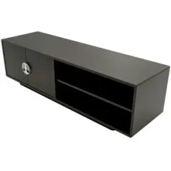 Höffner Lowboard  Lotta ¦ schwarz ¦ Maße (cm): B: 139 H: 40,5
