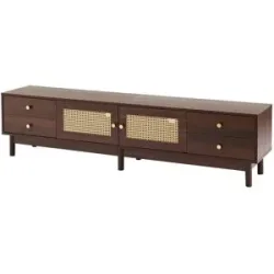 Höffner Lowboard   ¦ braun ¦ Maße (cm): B: 180 H: 44