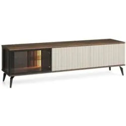 Höffner Lowboard  Vico ¦ holzfarben ¦ Maße (cm): B: 180 H: 50