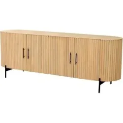 Höffner Sideboard   ¦ holzfarben ¦ Maße (cm): B: 190 H: 76