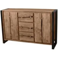 Höffner Sideboard   ¦ holzfarben ¦ Maße (cm): B: 140 H: 90