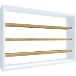 Höffner Hängeregal  Esaldi ¦ mehrfarbig ¦ Maße (cm): B: 60 H: 40