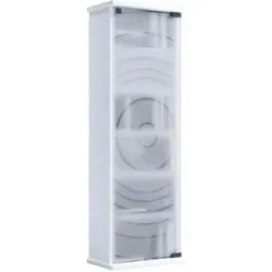 Höffner Standregal  Tilano ¦ weiß ¦ Maße (cm): B: 31 H: 92
