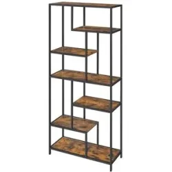 Höffner Bücherregal  Barden ¦ braun ¦ Maße (cm): B: 80 H: 180