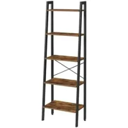 Höffner Regal  Barnet ¦ braun ¦ Maße (cm): B: 56 H: 171,5