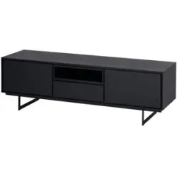 Furnhouse Lowboard   ¦ schwarz ¦ Maße (cm): B: 160 H: 50