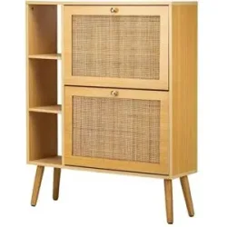 Höffner Schuhschrank   ¦ holzfarben ¦ Maße (cm): B: 80 H: 97,5