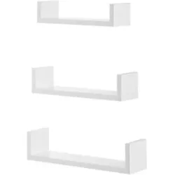 Höffner Wandregal   ¦ braun ¦ Maße (cm): B: 30 H: 7