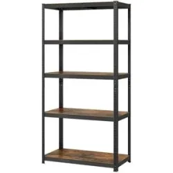 Höffner Standregal  Cozory ¦ schwarz ¦ Maße (cm): B: 100 H: 200