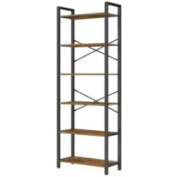 Höffner Standregal   ¦ braun ¦ Maße (cm): B: 80 H: 186
