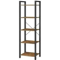 Höffner Standregal   ¦ braun ¦ Maße (cm): B: 40 H: 153