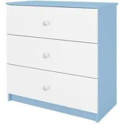 Höffner Kommode  Babydreams ¦ blau ¦ Maße (cm): B: 81 H: 80,5
