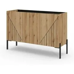 Höffner Sideboard  Neo ¦ holzfarben ¦ Maße (cm): B: 120 H: 81