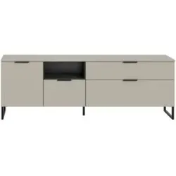 Höffner Lowboard   ¦ creme ¦ Maße (cm): B: 185 H: 64