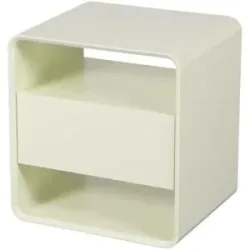 Höffner Nachtkommode  Damian ¦ beige ¦ Maße (cm): B: 48 H: 51 T: 40.0