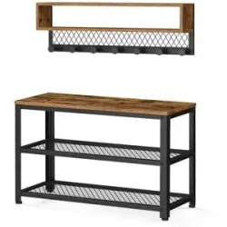 Höffner Schuhregal   ¦ braun ¦ Maße (cm): B: 73 H: 45,5