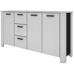 by Living Sideboard   ¦ weiß ¦ Maße (cm): B: 160 H: 84