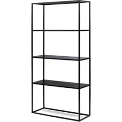 Höffner Standregal   ¦ holzfarben ¦ Maße (cm): B: 75 H: 154