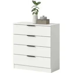 Höffner Kommode  Kopenhagen ¦ weiß ¦ Maße (cm): B: 74 H: 80