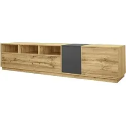 Höffner Sideboard   ¦ holzfarben ¦ Maße (cm): B: 200 H: 45