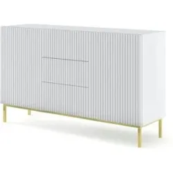 Höffner Sideboard   ¦ weiß ¦ Maße (cm): B: 150 H: 89