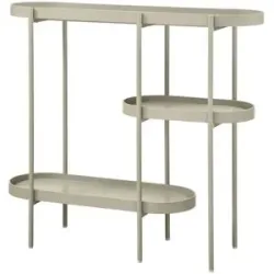 WOOOD Regal   ¦ beige ¦ Maße (cm): B: 90 H: 80