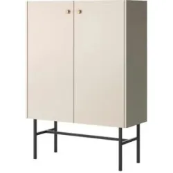 Selsey Highboard   ¦ beige ¦ Maße (cm): B: 93,2 H: 131,7