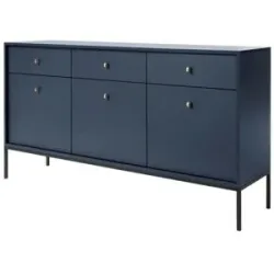 Selsey Sideboard   ¦ blau ¦ Maße (cm): B: 153,4 H: 83,2