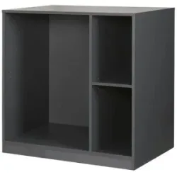 Höffner Mehrzweckregal  WaschRaum ¦ grau ¦ Maße (cm): B: 99 H: 98 T: 68.0