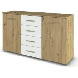 Höffner Sideboard  Moffat ¦ holzfarben ¦ Maße (cm): B: 120 H: 100