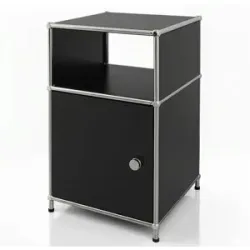 Floordirekt Metallregal   ¦ schwarz ¦ Maße (cm): B: 40 H: 65