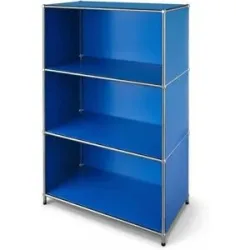 Floordirekt Metallregal   ¦ blau ¦ Maße (cm): B: 75 H: 120
