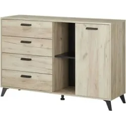 Höffner Sideboard  Forno ¦ holzfarben ¦ Maße (cm): B: 137,5 H: 90,5 T: 40.0